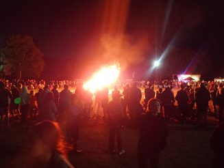 New Years Fireworks, Te Anau, New Zealand